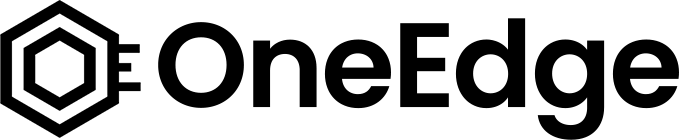 one edge logo black